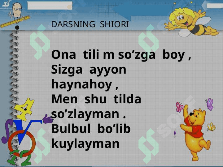 “ Shaxs  va narsa belgisini  bildirgan   so’zlarni mustahkamlash ” 3