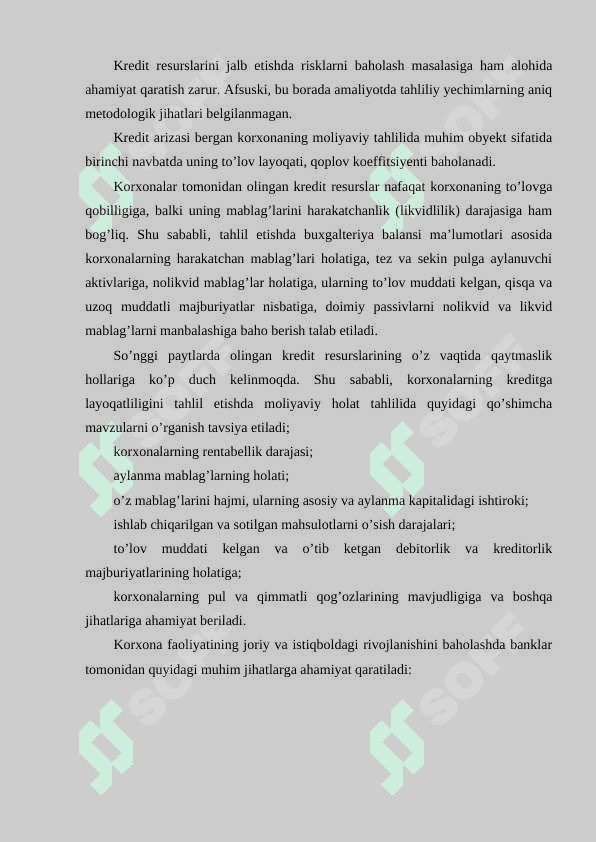 Kreditga layoqatlilik tahlili 3