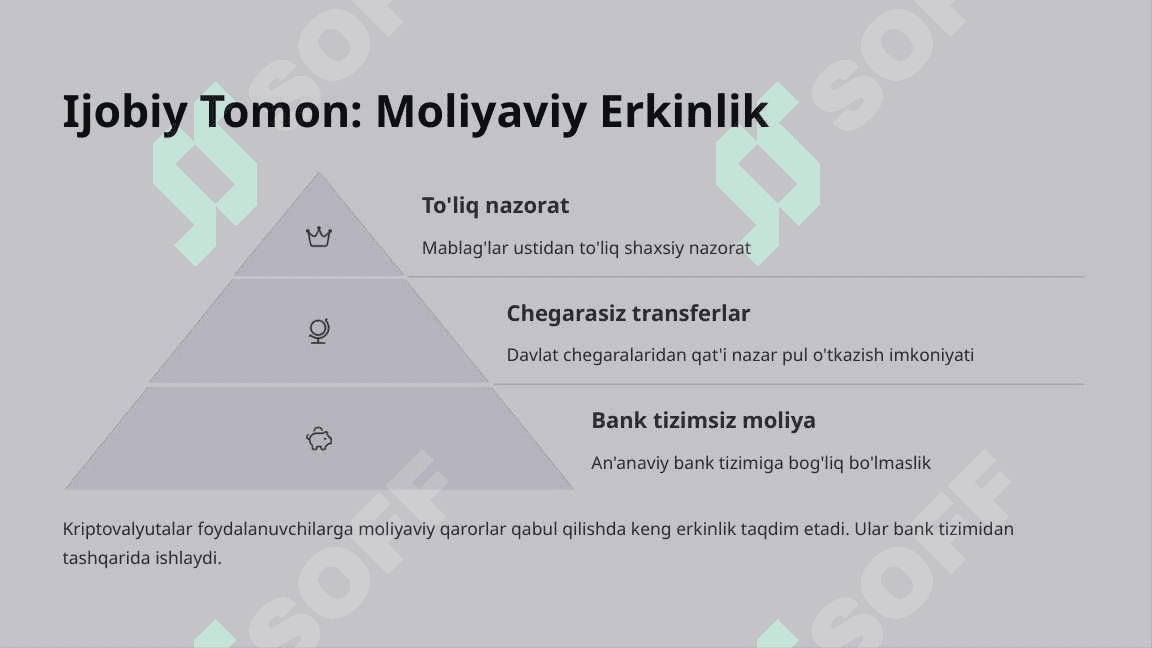 Raqamli iqtisodiyot: kriptovalyutalarning ijobiy va salbiy tomonlari 4