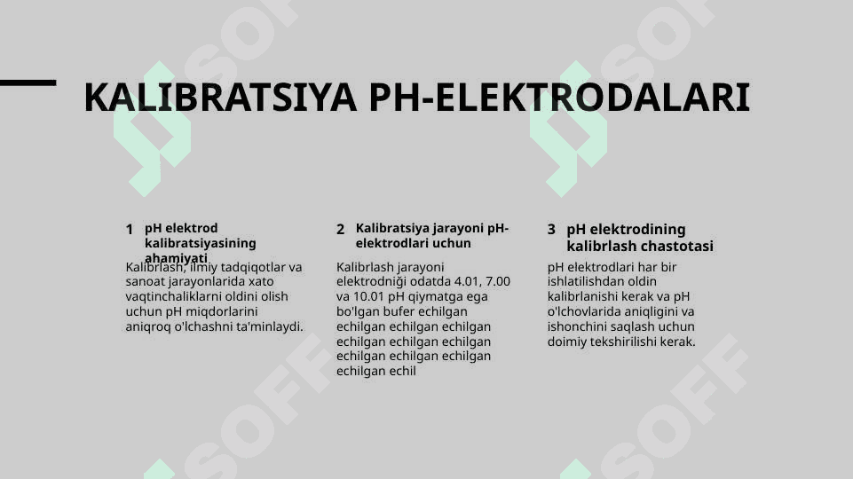 Eritma PH-ni potensiometrik usulda aniqlash 6