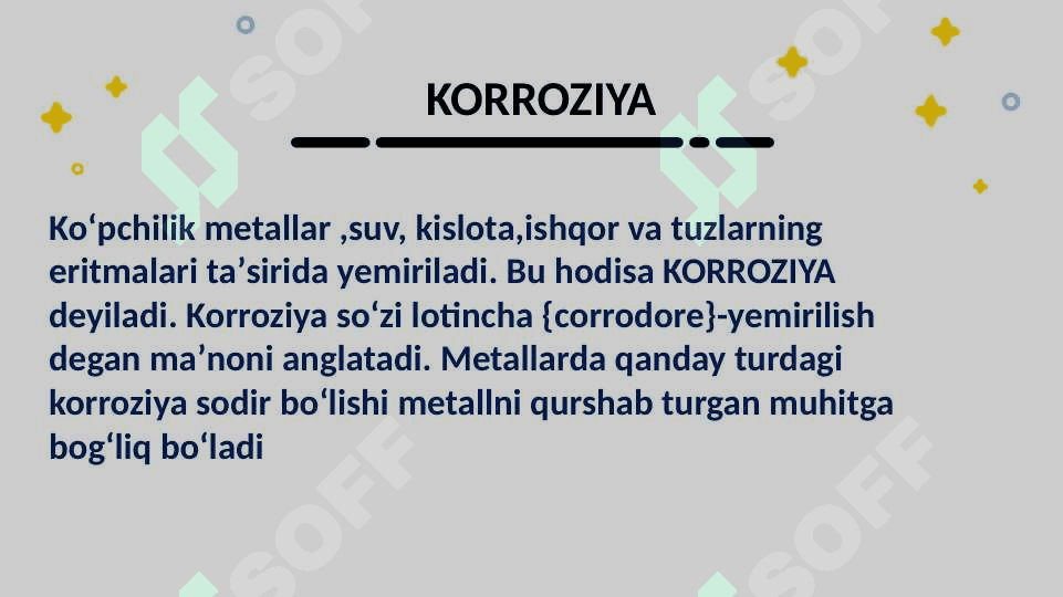 Metallar korroziyasi 4