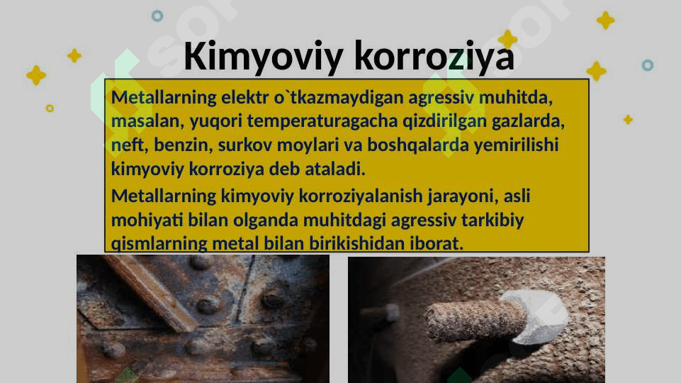 Metallar korroziyasi 8