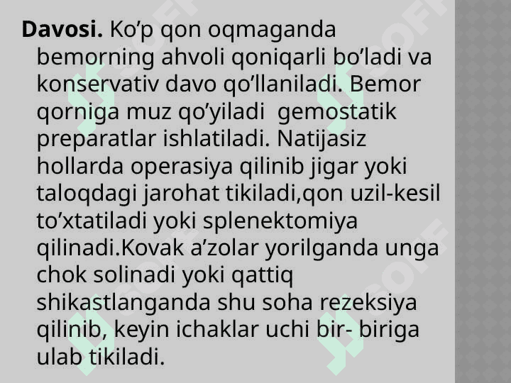 O'tkir qorin sindromi 8