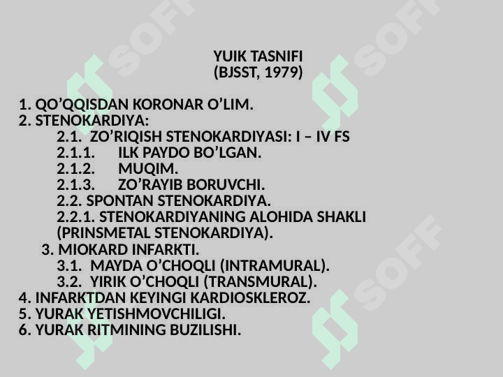 YURAK ISHEMIK KASALLIGI 4