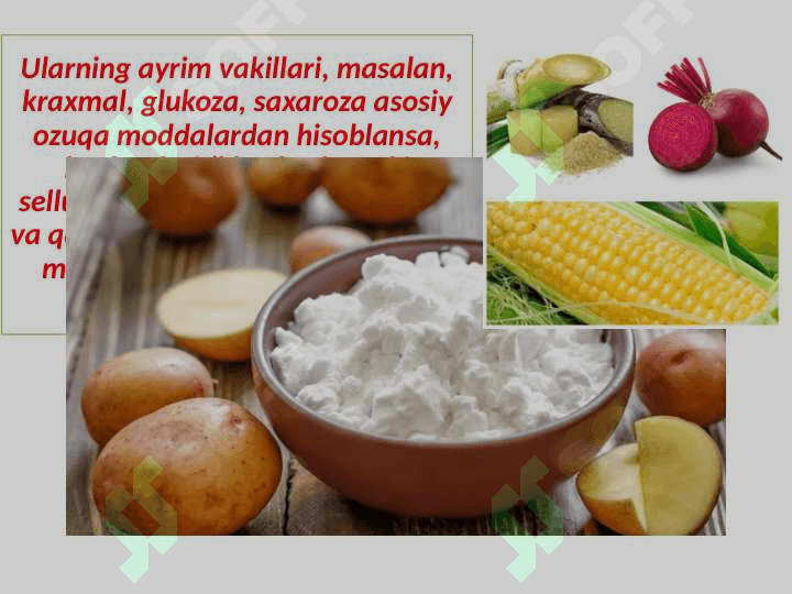 Uglevodlar. Monosaxaridlar. Olinishi va xossalari. 3