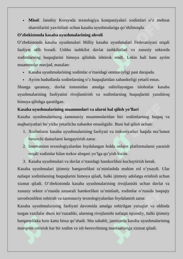Kasaba uyushmalari 25 5