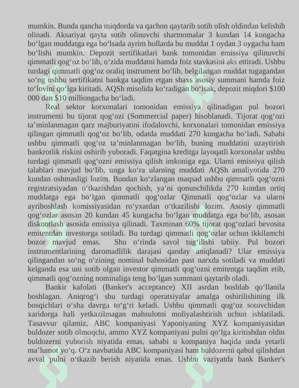 Pul bozori 2
