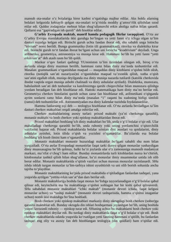 ENG QADIMGI DAVRLARDAN XIX ASRNING BIRINCHI YARMIDAJAHON PEDAGOGIKA FANINING RIVOJLANISH TARIXI.Ya.A.KOMENSKIYNING PEDAGOGIK NAZARIYALARI 3