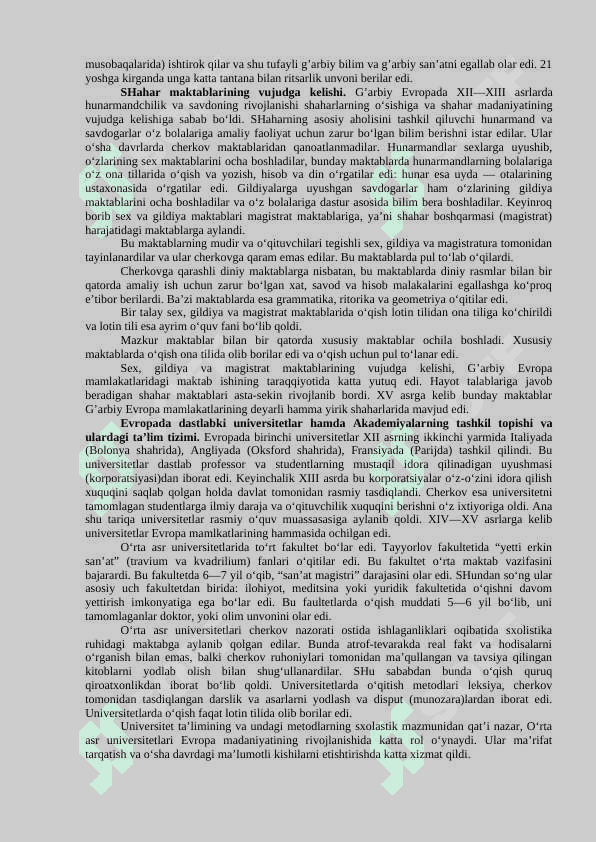 ENG QADIMGI DAVRLARDAN XIX ASRNING BIRINCHI YARMIDAJAHON PEDAGOGIKA FANINING RIVOJLANISH TARIXI.Ya.A.KOMENSKIYNING PEDAGOGIK NAZARIYALARI 5