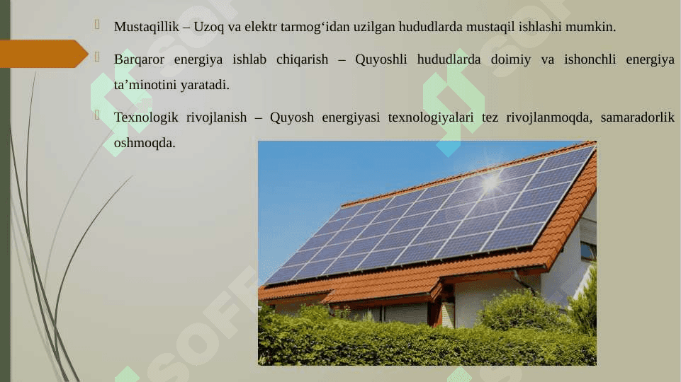 QUYOSH ISSIQLIK ELEKTR STANSIYALARINING AFZALLIKLARI VA KAMCHILIKLARI 4