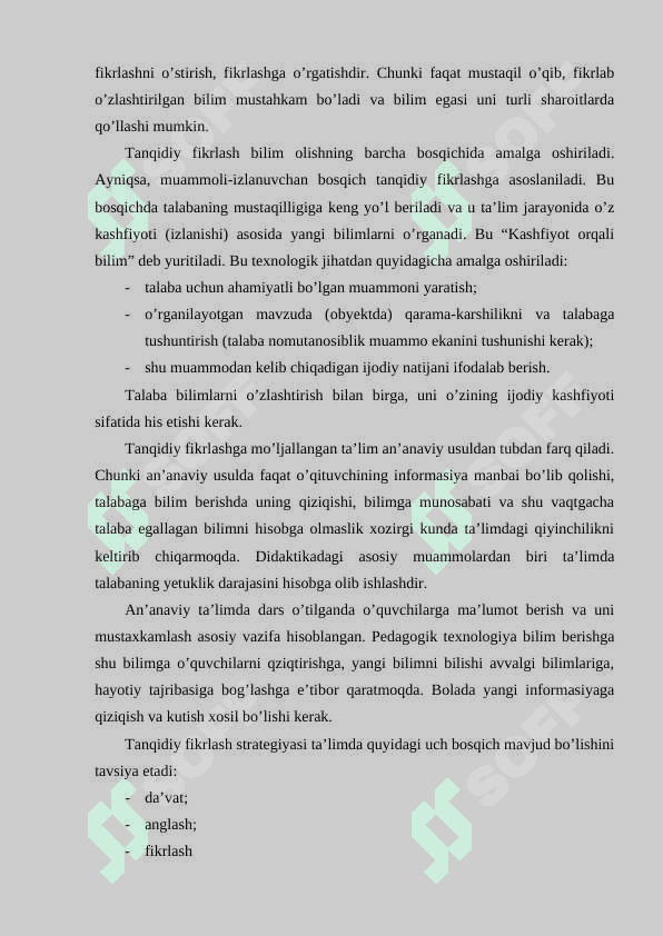 Oʻqitishning interfaol metodlari 4