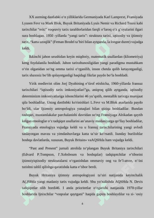 TARIXIY AXBOROT VA UNING XUSUSIYATLARI 6