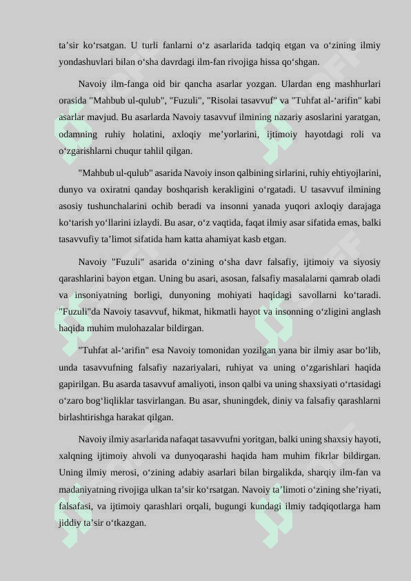 ALISHER NAVOIYNING ILMIY ASARLARI 4