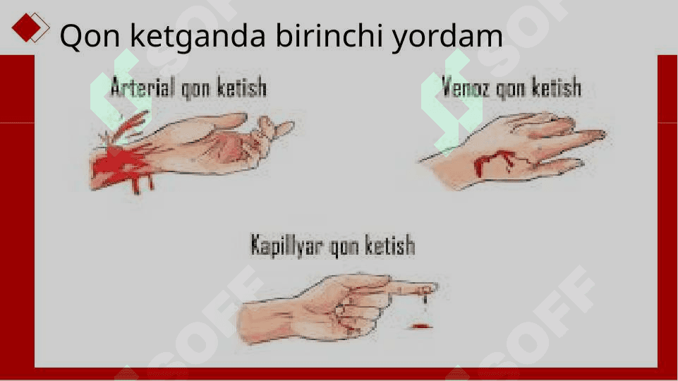 Favqulodda vaziyatlarda 1-tibbiy yordam 6