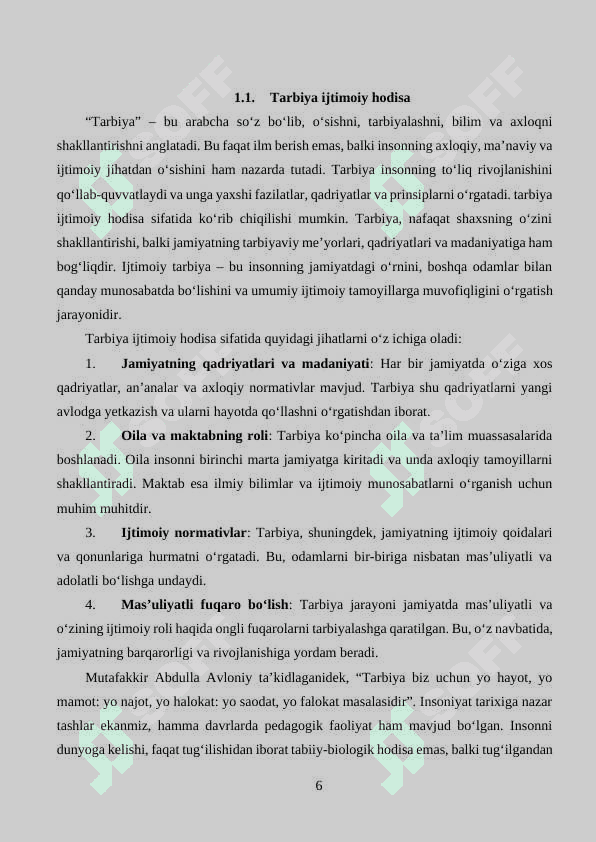 Ilk yoshli bolalarni tarbiyalashning o‘ziga xosligi 6