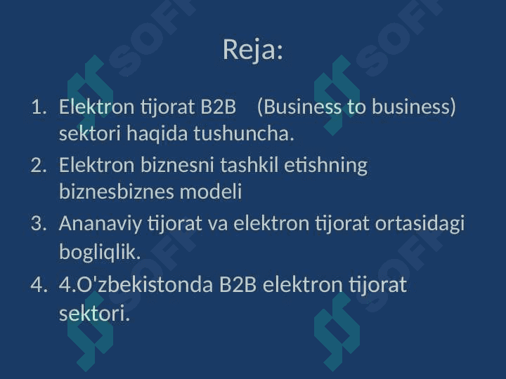 PLATFORMALAR ASOSIDA TASHKIL ETILADIGAN ELEKTRON TIJORAT VA ELEKTRON BIZNES 2