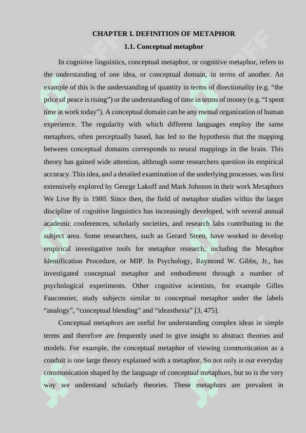 Metaphor in cognitive and lingua-stylistic aspects 5