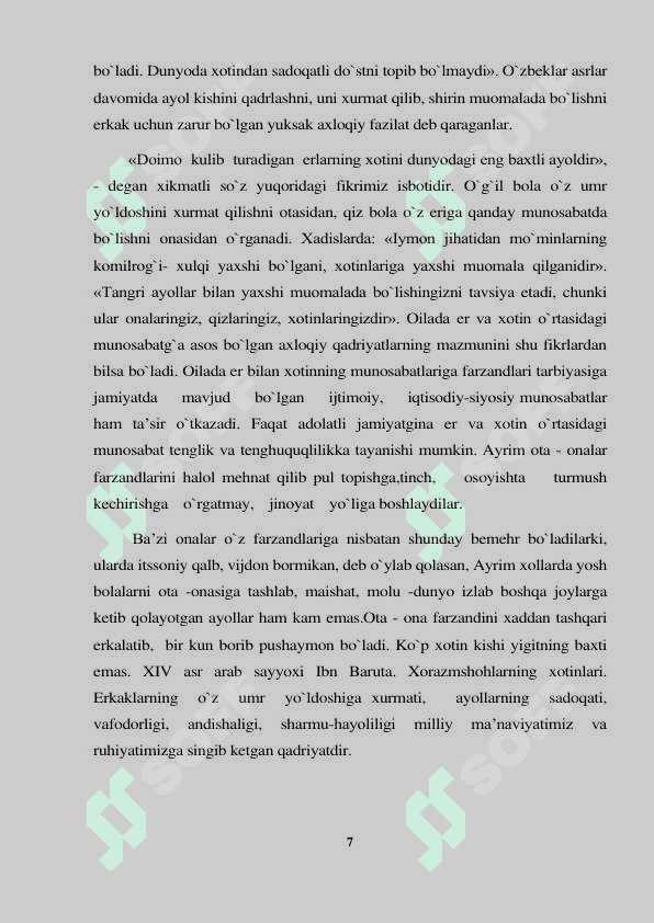 OILADA OTA-ONANING VAZIFALARI VA BURCHLARI 7