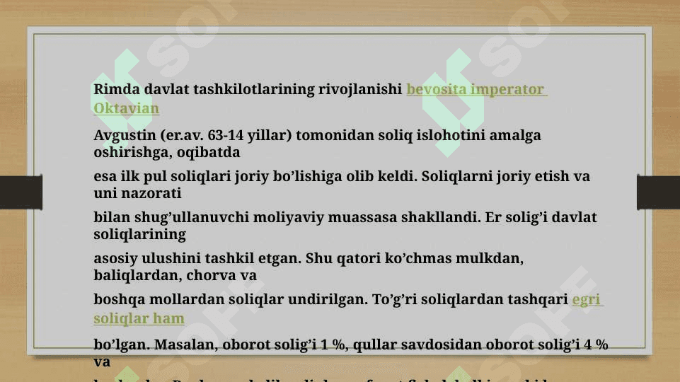 O’zbekiston Respublikasida soliq siyosatini takomillashtirish yo’lari. 5