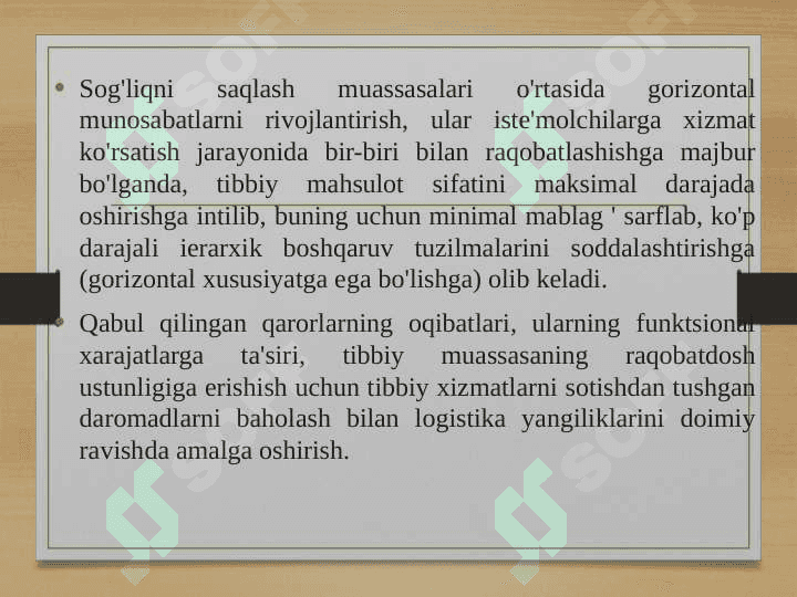 Logistika rivojlanishining asosiy bosqichlari 4