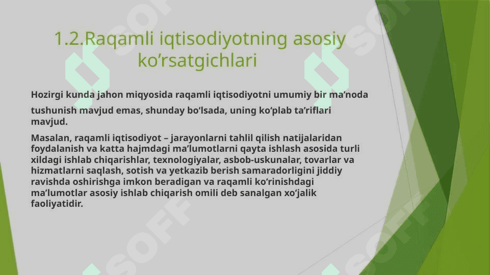 RAQAMLI IQTISODIYOT VA UNING ASOSIY TARKIBIY QISMLARI 7