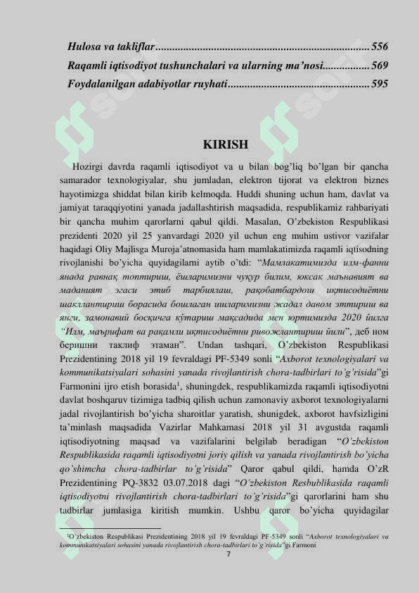 RAQAMLI IQTISODIYOT 7