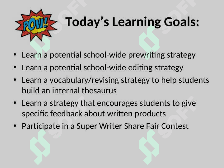 Setting up a SUPER Writing Workshop Within the Classroom 3