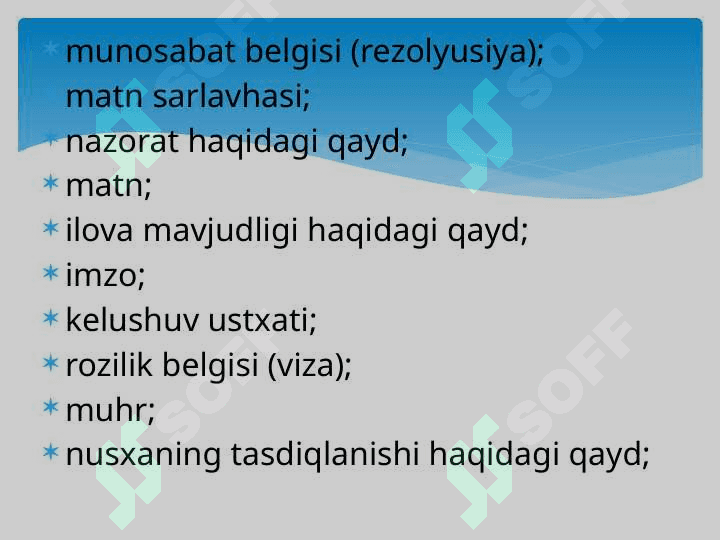 Ish yuritishni tashkil etish va uning texnologiyasi 7