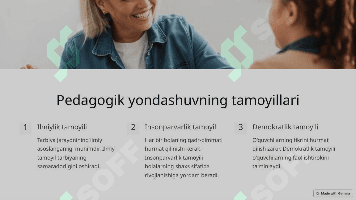 TARBIYA TIZIMIGA PEDAGOGIK YONDASHUV 3