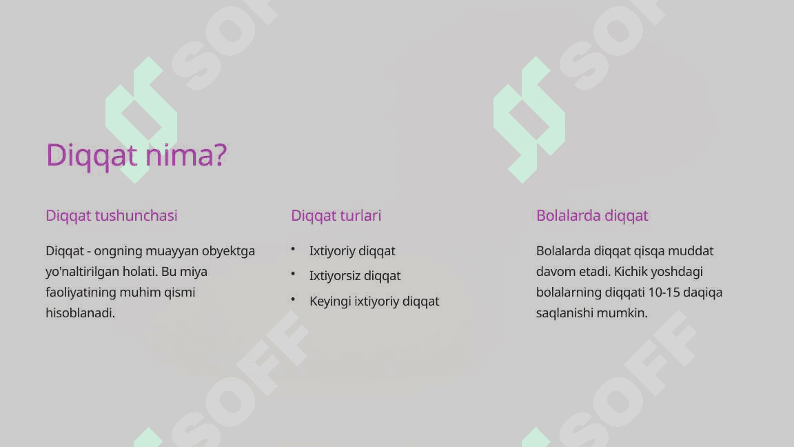 O'quvchilarning e'tibor va diqqatini jamlashga yordam beruvchi texnikalar 3
