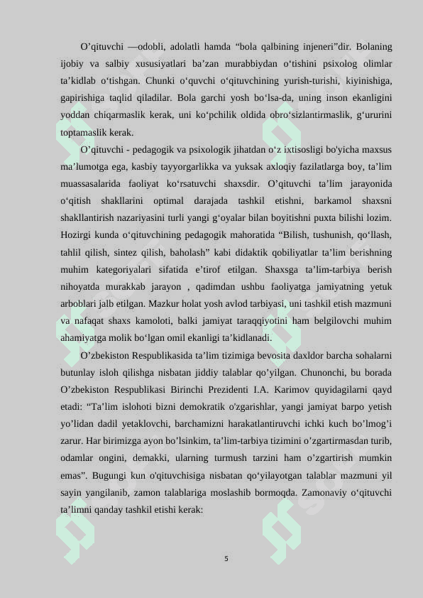 QOLDIQLI BO'LISHGA OID MASALALAR YECHISHGA O’RGATISHDA INNOVATSION TEXNOLOGIYALARDAN FOYDALANISH 5