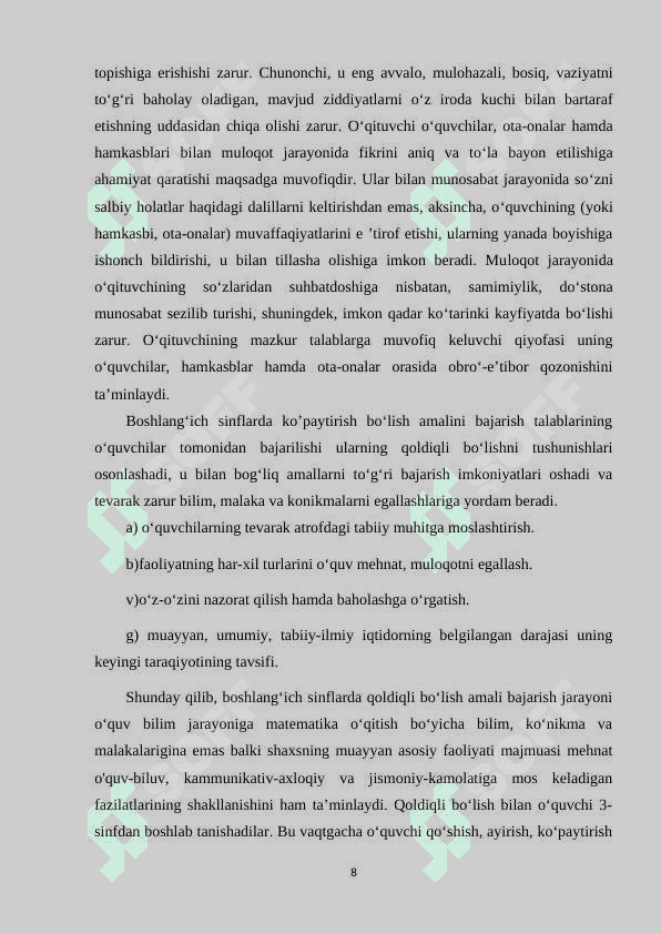 QOLDIQLI BO'LISHGA OID MASALALAR YECHISHGA O’RGATISHDA INNOVATSION TEXNOLOGIYALARDAN FOYDALANISH 8