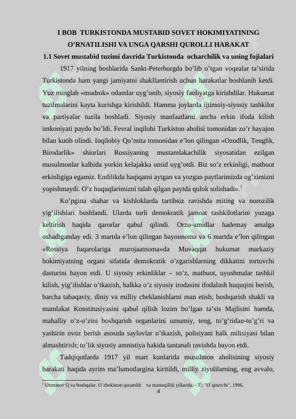 SOVET MUSTABID TUZIMI DAVRIDA TURKISTONDAGI OCHARCHILIK VA UNING FOJIALARI 4