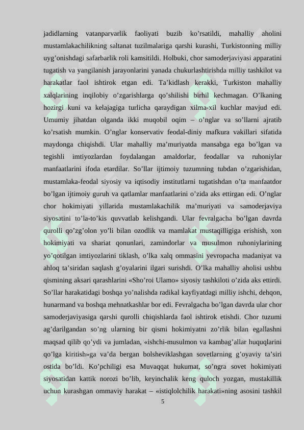SOVET MUSTABID TUZIMI DAVRIDA TURKISTONDAGI OCHARCHILIK VA UNING FOJIALARI 5