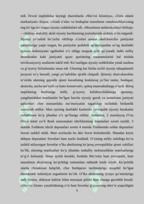 SOVET MUSTABID TUZIMI DAVRIDA TURKISTONDAGI OCHARCHILIK VA UNING FOJIALARI 6