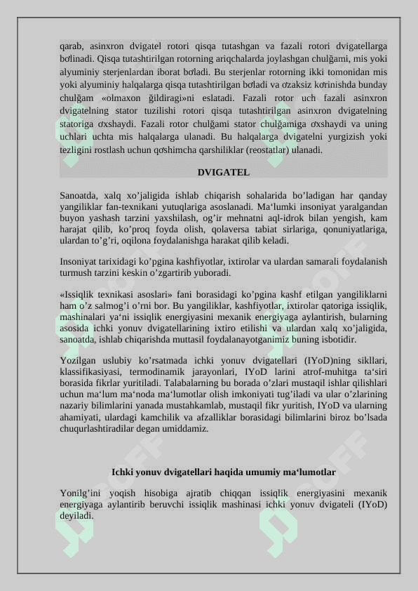 Uch fazali asinxron dvigatelli yuritmalar 4