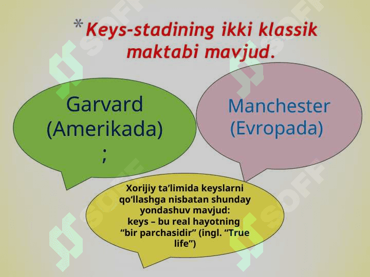 Keys – stadi texnologiyasi 5