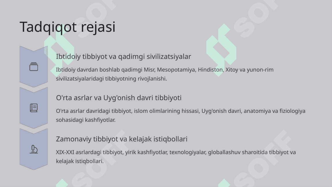 Insoniyat jamiyatida tibbiyotning kelib chiqishi 2