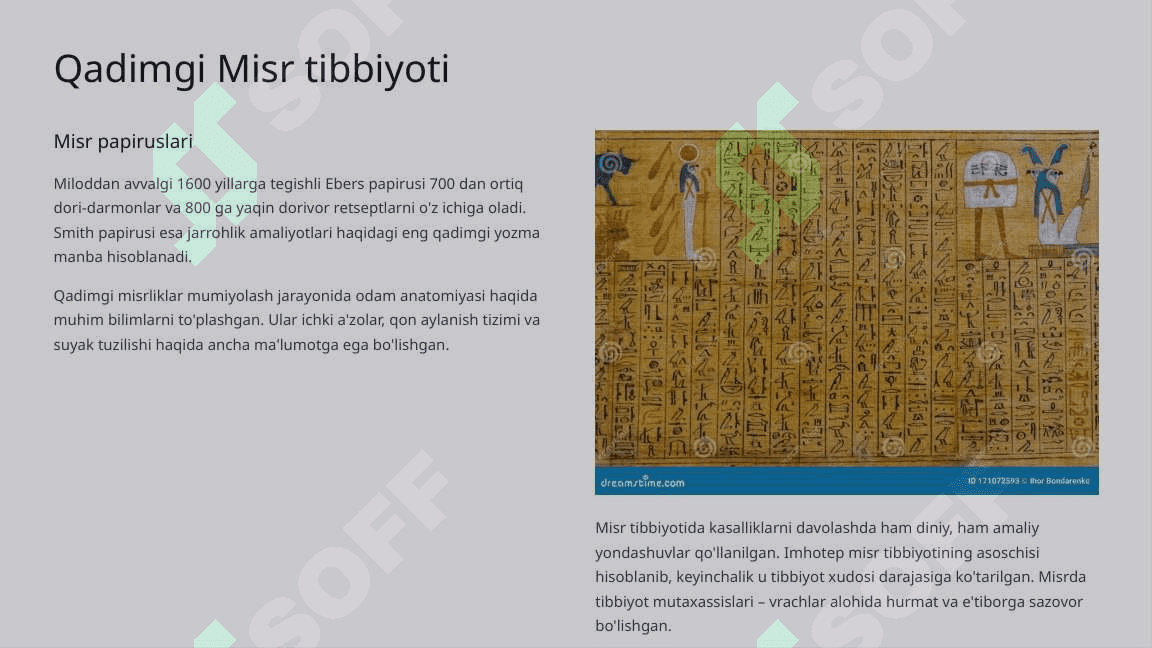 Insoniyat jamiyatida tibbiyotning kelib chiqishi 4