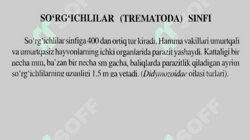 parazit chuvalchanglar,gelmentlar 4