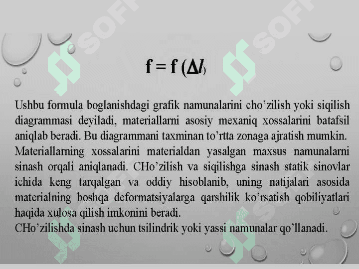 Cho‘zilish va siqilish haqida umumiy ma‘lumotlar 3