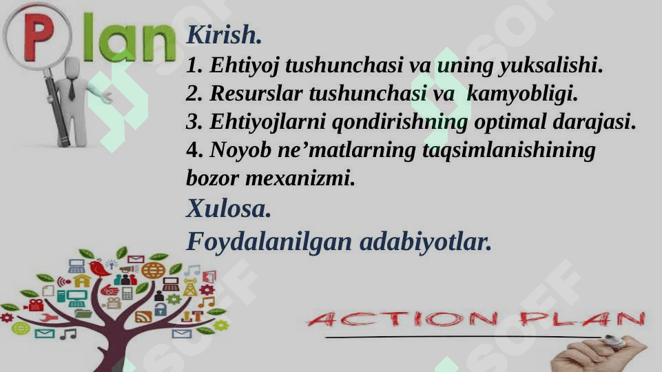Ehtiyoj tushunchasi va uning yuksalishi. 2