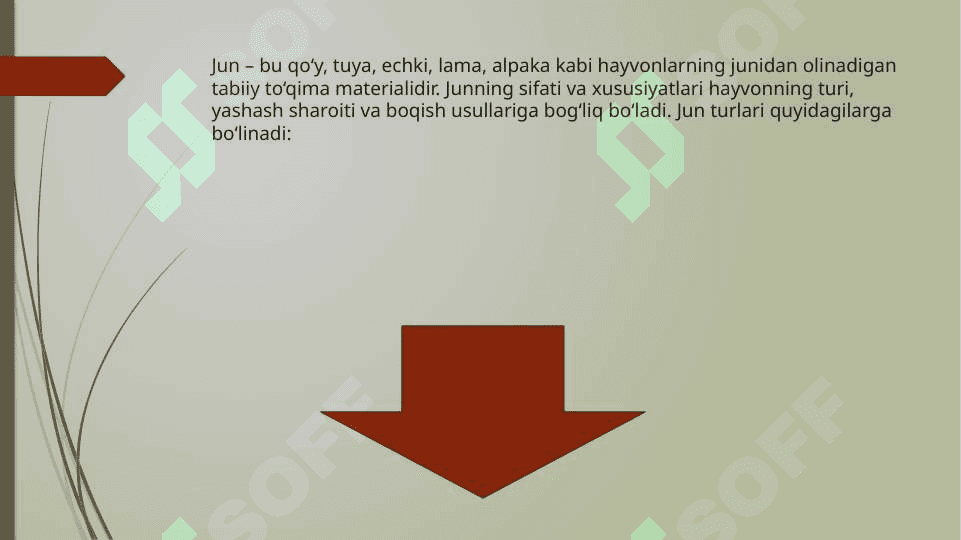 Jun toqimalar ishlab chiqarish texnika va texnologiyasi 3