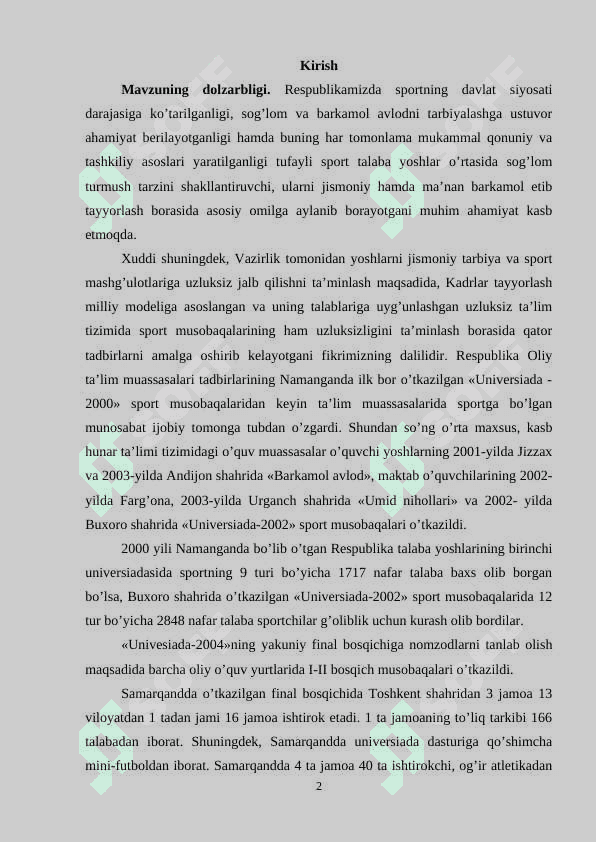 SPORTCHILARNING HARAKAT MALAKALARINI SHAKILLANTIRISHDA SPORT PSIXOLOGIYASINING AHAMIYATI 2