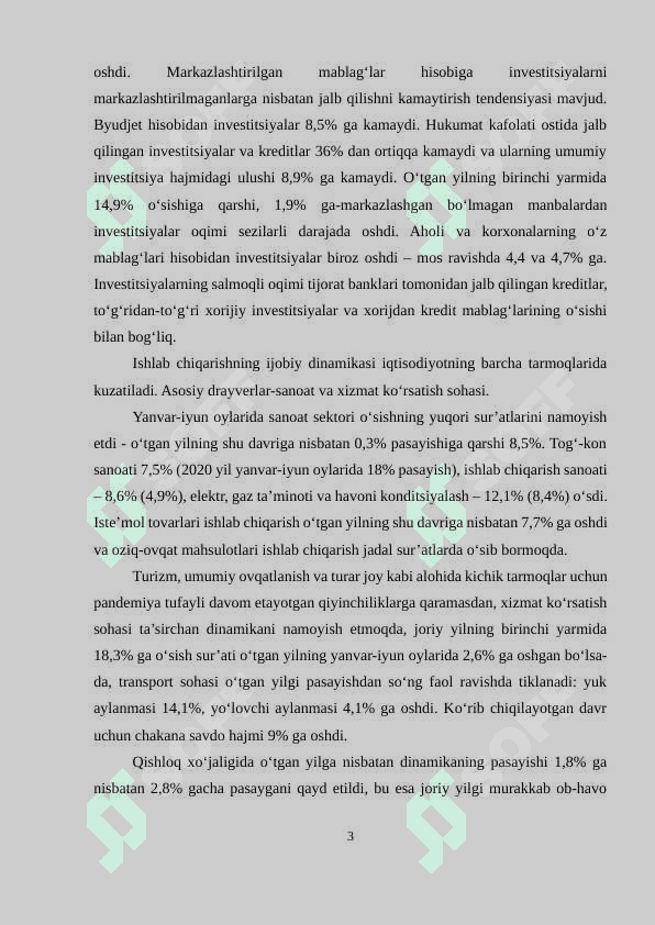 ISHLAB CHIQARISH XARAJATLARI VA MAHSULOTNING SIG'IMIYLIGI TAHLILI 3