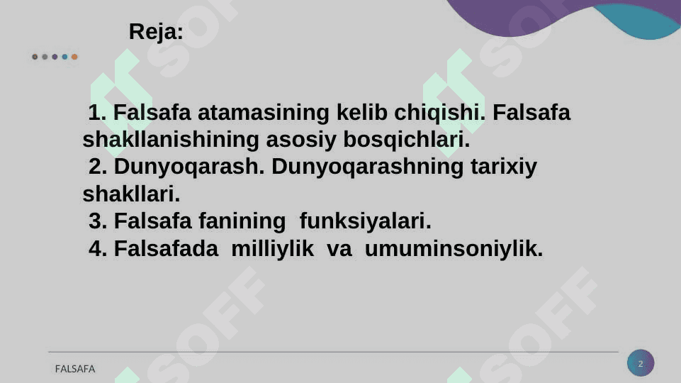 Falsafa va uning jamiyat hayotidagi roli 2