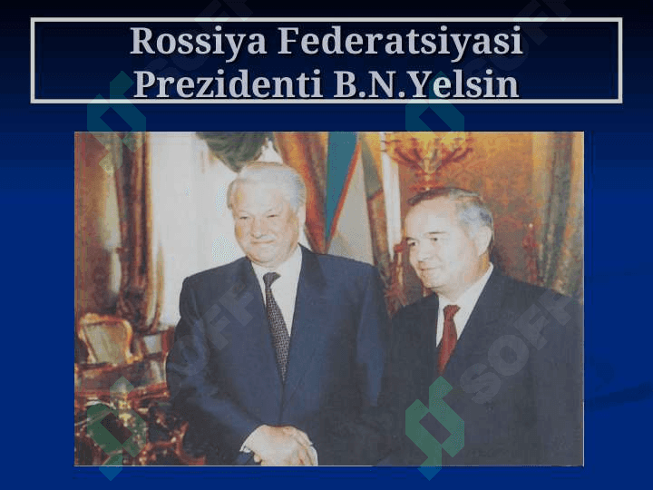 O'zbekistonning Xorijiy davlatlar bilan aloqalari 6