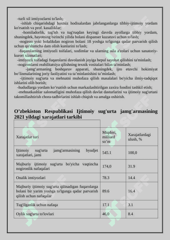 Jamg'arma va uning hajmiga ta'sir etuvchi omillar. 8