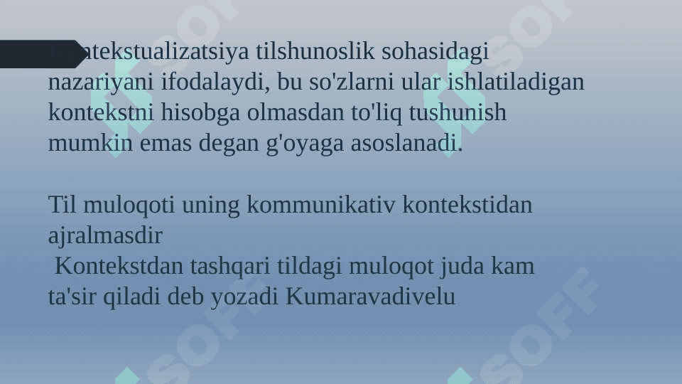 Lingvistik bilimni kontekstda berish 5