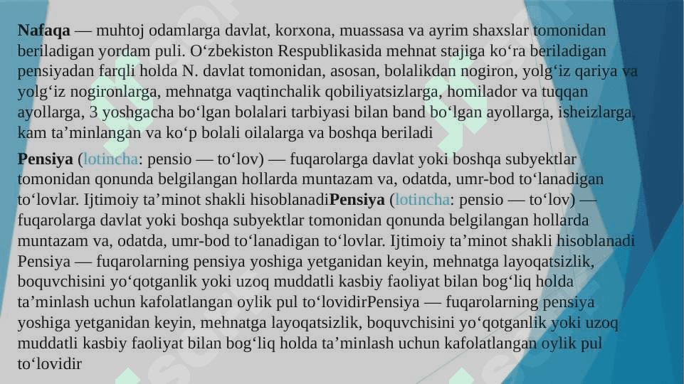 Pensiya va nafaqa 4